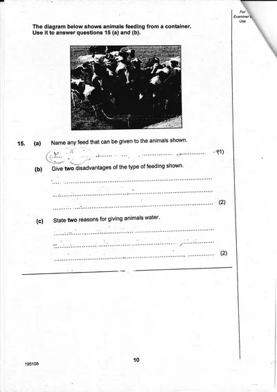 Agriculture PSLE 2015 Paper 1, page 6